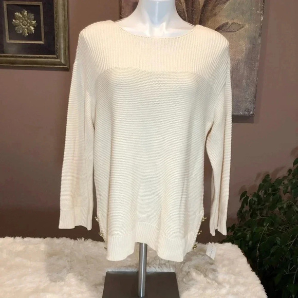 Charter Club Sweaters - CHARTER CLUB  Beige Sweater
